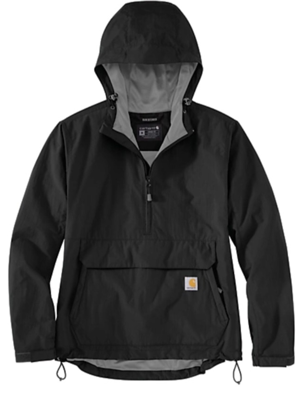 Carhartt Rain Defender Lightweight 1/2-Zip Packable Anorak Size XXL Used Exc